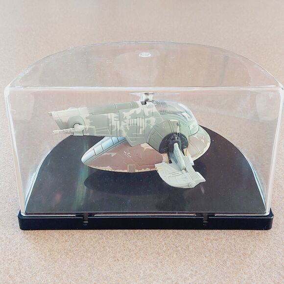 Star Wars Titanium Series Ultra Slave I Ship Metal Diecast Loose Saga w/ Case - Picture 4 of 13